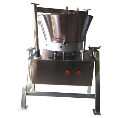 Premium Quality 60 Litres Capacity Tilting Type Gas Operated Khoya/Mawa Making Machine With 0.5 HP Motor